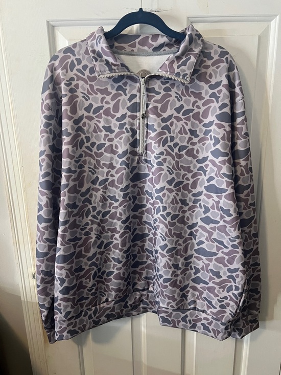 lululemon athletica Other - Patterned Half-Zip Pullover in Gray